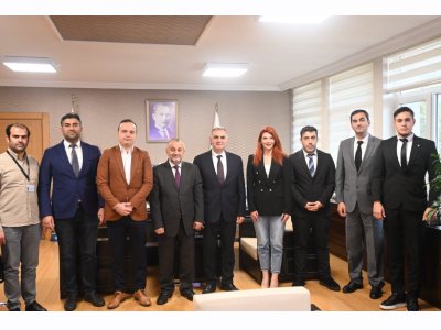 TÜRKSAT GENEL MÜDÜRLÜĞÜNE TEBRİK ZİYARETİ