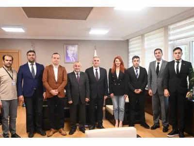 TÜRKSAT GENEL MÜDÜRLÜĞÜNE TEBRİK ZİYARETİ