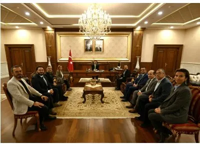 TMMOB KOCAELİ İKK BİLEŞENLERİNDEN İLHAMİ AKTAŞA ZİYARET