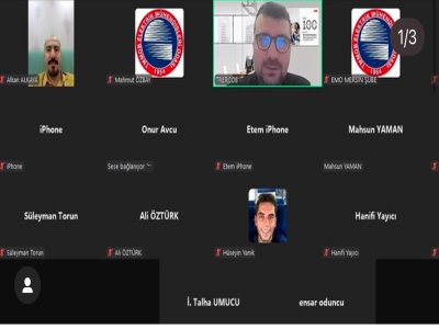 ŞUBEMİZDE ABB MEKATRONİK MÜHENDİSİ ERCAN ÇOBANIN SUNUMUYLA ABB CYLON BUILDING SYSTEM VE MEKANİK OTOMASYON KONULU WEBİNAR DÜZENLENDİ.