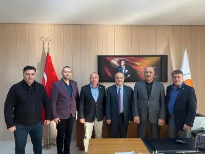 ``SAMSUN İKLİM BULUŞMALARI`` KAPSAMINDA SİNOP SU ÜRÜNLERİ FAKÜLTESİ DEKANINA ZİYARET