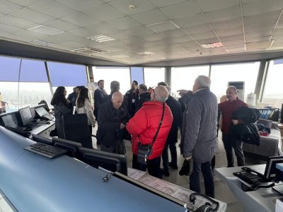 5 ŞUBAT 2025 ÇARŞAMBA GÜNÜ DHMİ BURSA YENİŞEHİR HAVALİMANINA TEKNİK GEZİ GERÇEKLEŞTİRİLDİ