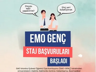 STAJ BAŞVURULARI BAŞLADI