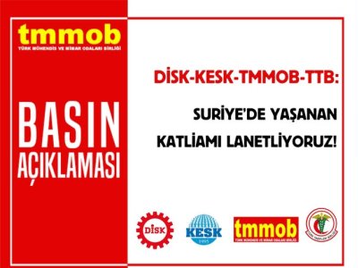 SURİYEDE YAŞANAN KATLİAMI LANETLİYORUZ!