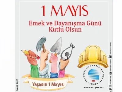 1 MAYIS EMEK VE DAYANIŞMA GÜNÜ KUTLU OLSUN