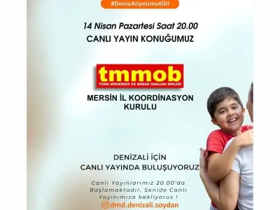 DENİZALİ İÇİN CANLI YAYINDA BULUŞUYORUZ.