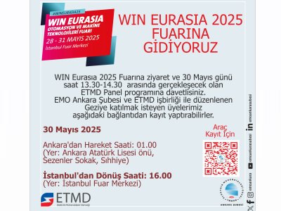WIN EURASIA 2025 FUARINA GİDİYORUZ