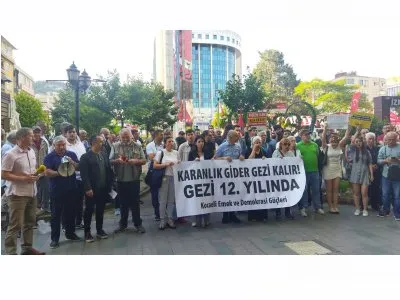 GEZİ DİRENİŞİNİN 12. YIL DÖNÜMÜNDE YAPILAN BASIN AÇIKLAMASINA KATILDIK