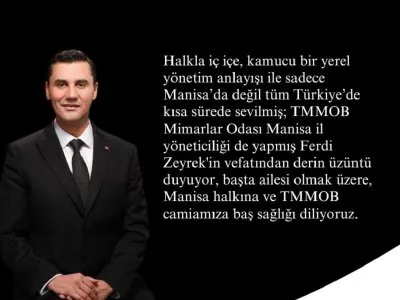 FERDİ ZEYREK`İ KAYBETTİK, ACIMIZ BÜYÜK!