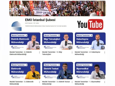 EMO İSTANBUL ŞUBESİNDEN MESLEK TANITIM SERİSİ